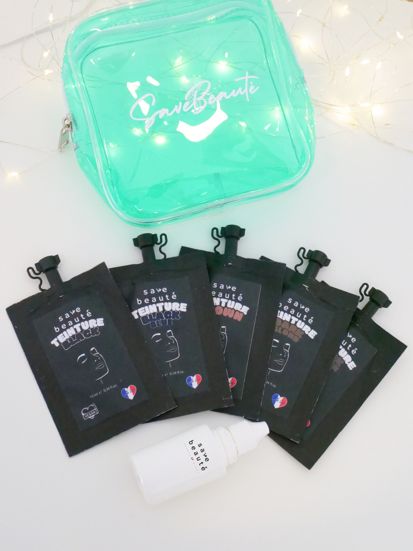 Complete Organic &amp; Vegan Dye Kit (5 shades + Oxydent)
