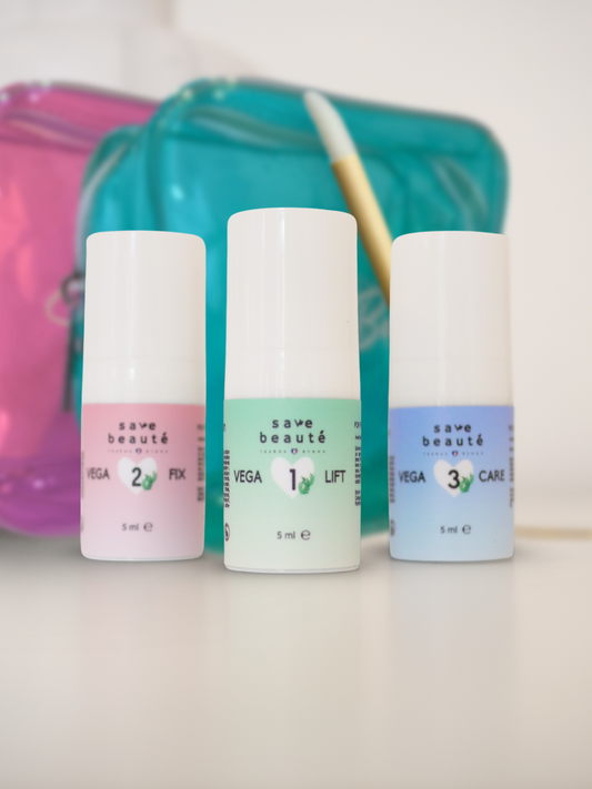 Kit DIY Brow Lift bio et vegan de Save Beauté 